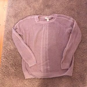 Pinkish Purple sweater
